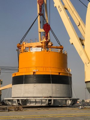 Construction of Turret Catenary Anchor Leg Mooring (CALM) Buoy