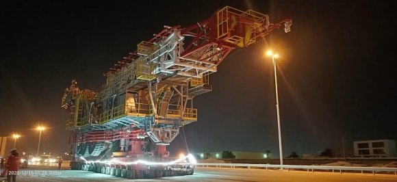 Construction of 1000 HP - Trailer Mounted Land Rig Abraj Rig#106