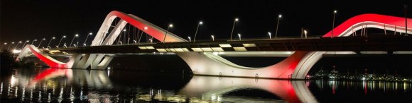 Secondary Arch Of Sheikh Zayed Bridge Fabricated